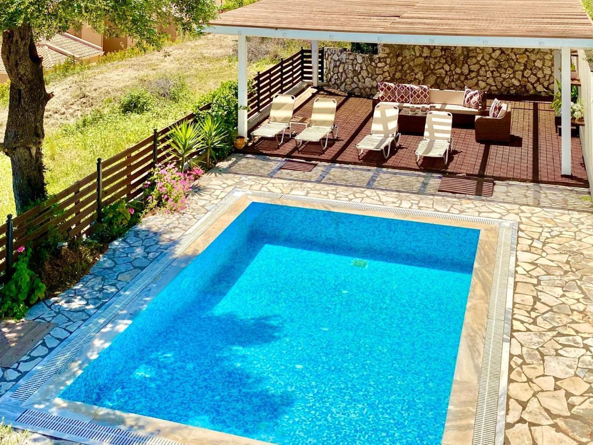Villa Barbati Dream With Private Pool By Dadovillas Pyrgi  Luaran gambar